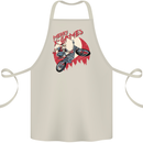 Motocross Merry X Games Dirt Bike Motorbike Cotton Apron 100% Organic Natural