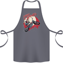 Motocross Merry X Games Dirt Bike Motorbike Cotton Apron 100% Organic Steel
