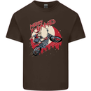 Motocross Merry X Games Dirt Bike Motorbike Mens Cotton T-Shirt Tee Top Dark Chocolate