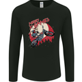 Motocross Merry X Games Dirt Bike Motorbike Mens Long Sleeve T-Shirt Black