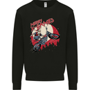 Motocross Merry X Games Dirt Bike Motorbike Mens Sweatshirt Jumper Black