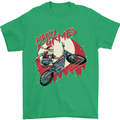 Motocross Merry X Games Dirt Bike Motorbike Mens T-Shirt Cotton Gildan Irish Green