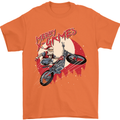 Motocross Merry X Games Dirt Bike Motorbike Mens T-Shirt Cotton Gildan Orange