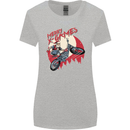 Motocross Merry X Games Dirt Bike Motorbike Womens Wider Cut T-Shirt Sports Grey