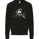 Motocross Rider Motorbike MotoX Dirt Bike Kids Sweatshirt Jumper Black