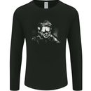 Motocross Rider Motorbike MotoX Dirt Bike Mens Long Sleeve T-Shirt Black