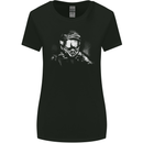 Motocross Rider Motorbike MotoX Dirt Bike Womens Wider Cut T-Shirt Black