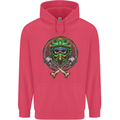 Motocross Skull Dirt Bike MotoX Childrens Kids Hoodie Heliconia