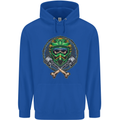 Motocross Skull Dirt Bike MotoX Childrens Kids Hoodie Royal Blue