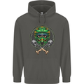 Motocross Skull Dirt Bike MotoX Childrens Kids Hoodie Storm Grey