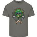 Motocross Skull Dirt Bike MotoX Kids T-Shirt Childrens Charcoal