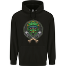 Motocross Skull Dirt Bike MotoX Mens 80% Cotton Hoodie Black