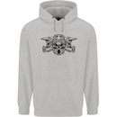 Motocross Skulls Dirt Bike MotoX Motorcycle Childrens Kids Hoodie Sports Grey