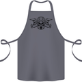 Motocross Skulls Dirt Bike MotoX Motorcycle Cotton Apron 100% Organic Steel