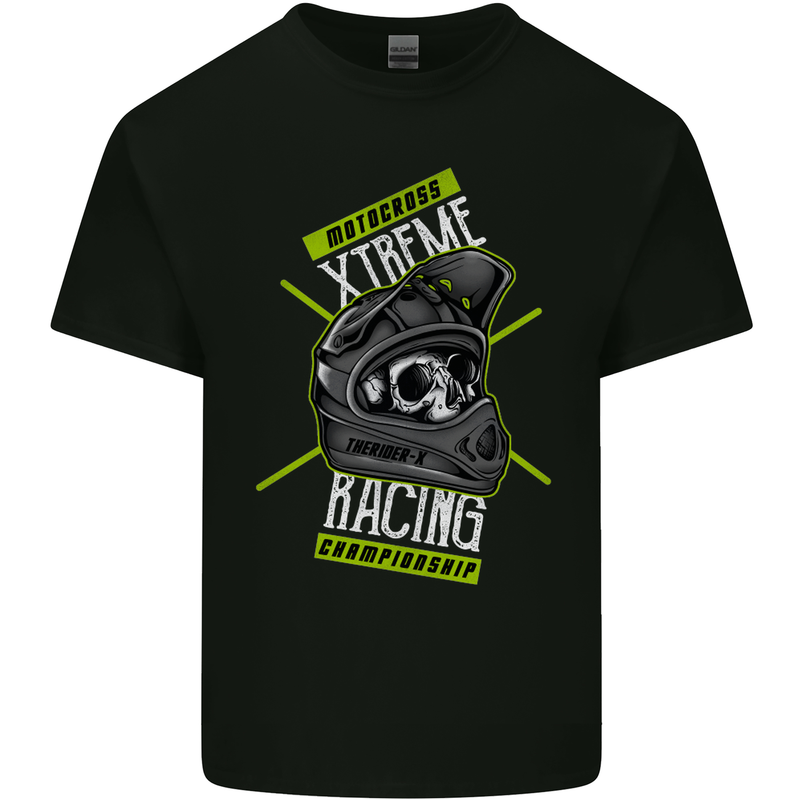 Motocross Xtreme Racing Championship Kids T-Shirt Childrens Black