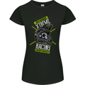 Motocross Xtreme Racing Championship Womens Petite Cut T-Shirt Black