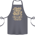 Motor Legend Biker Motorbike Motorcycle Cotton Apron 100% Organic Steel