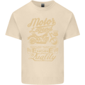 Motor Legend Biker Motorbike Motorcycle Mens Cotton T-Shirt Tee Top Natural