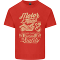 Motor Legend Biker Motorbike Motorcycle Mens Cotton T-Shirt Tee Top Red