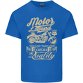 Motor Legend Biker Motorbike Motorcycle Mens Cotton T-Shirt Tee Top Royal Blue