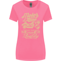 Motor Legend Biker Motorbike Motorcycle Womens Wider Cut T-Shirt Azalea