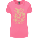 Motor Legend Biker Motorbike Motorcycle Womens Wider Cut T-Shirt Azalea