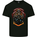 Motorbike Chopper Rebels Bikers Beers Mens Cotton T-Shirt Tee Top Black