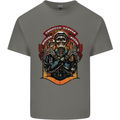 Motorbike Chopper Rebels Bikers Beers Mens Cotton T-Shirt Tee Top Charcoal