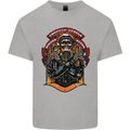 Motorbike Chopper Rebels Bikers Beers Mens Cotton T-Shirt Tee Top Sports Grey