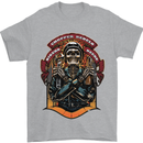 Motorbike Chopper Rebels Bikers Beers Mens T-Shirt 100% Cotton Sports Grey