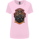 Motorbike Chopper Rebels Bikers Beers Womens Wider Cut T-Shirt Light Pink