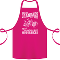 Motorbike Grandads Bingo Biker Motorcycle Cotton Apron 100% Organic Pink