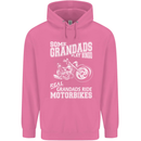 Motorbike Grandads Bingo Biker Motorcycle Mens 80% Cotton Hoodie Azelea