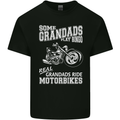 Motorbike Grandads Bingo Biker Motorcycle Mens Cotton T-Shirt Tee Top Black