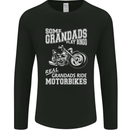 Motorbike Grandads Bingo Biker Motorcycle Mens Long Sleeve T-Shirt Black