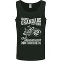 Motorbike Grandads Bingo Biker Motorcycle Mens Vest Tank Top Black
