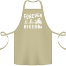 Motorbike Motorcycle Forever Biker Cotton Apron 100% Organic Khaki