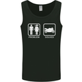 Motorbike Problem Solved Biker Motorcycle Mens Vest Tank Top Black