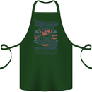 Motorcycle Legend Biker Motorcycle Chopper Cotton Apron 100% Organic Forest Green
