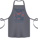 Motorcycle Legend Biker Motorcycle Chopper Cotton Apron 100% Organic Steel