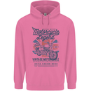 Motorcycle Legend Biker Motorcycle Chopper Mens 80% Cotton Hoodie Azelea