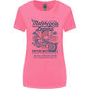 Motorcycle Legend Biker Motorcycle Chopper Womens Wider Cut T-Shirt Azalea