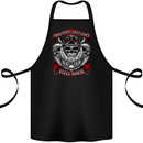 Motorcycle Lound Pipes Saves Lives Biker Cotton Apron 100% Organic Black