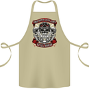 Motorcycle Lound Pipes Saves Lives Biker Cotton Apron 100% Organic Khaki