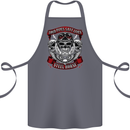 Motorcycle Lound Pipes Saves Lives Biker Cotton Apron 100% Organic Steel