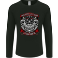 Motorcycle Lound Pipes Saves Lives Biker Mens Long Sleeve T-Shirt Black