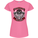 Motorcycle Lound Pipes Saves Lives Biker Womens Petite Cut T-Shirt Azalea