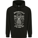 Motorcycle Repair Motorbike Biker Childrens Kids Hoodie Black