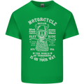 Motorcycle Repair Motorbike Biker Mens Cotton T-Shirt Tee Top Irish Green