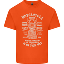 Motorcycle Repair Motorbike Biker Mens Cotton T-Shirt Tee Top Orange